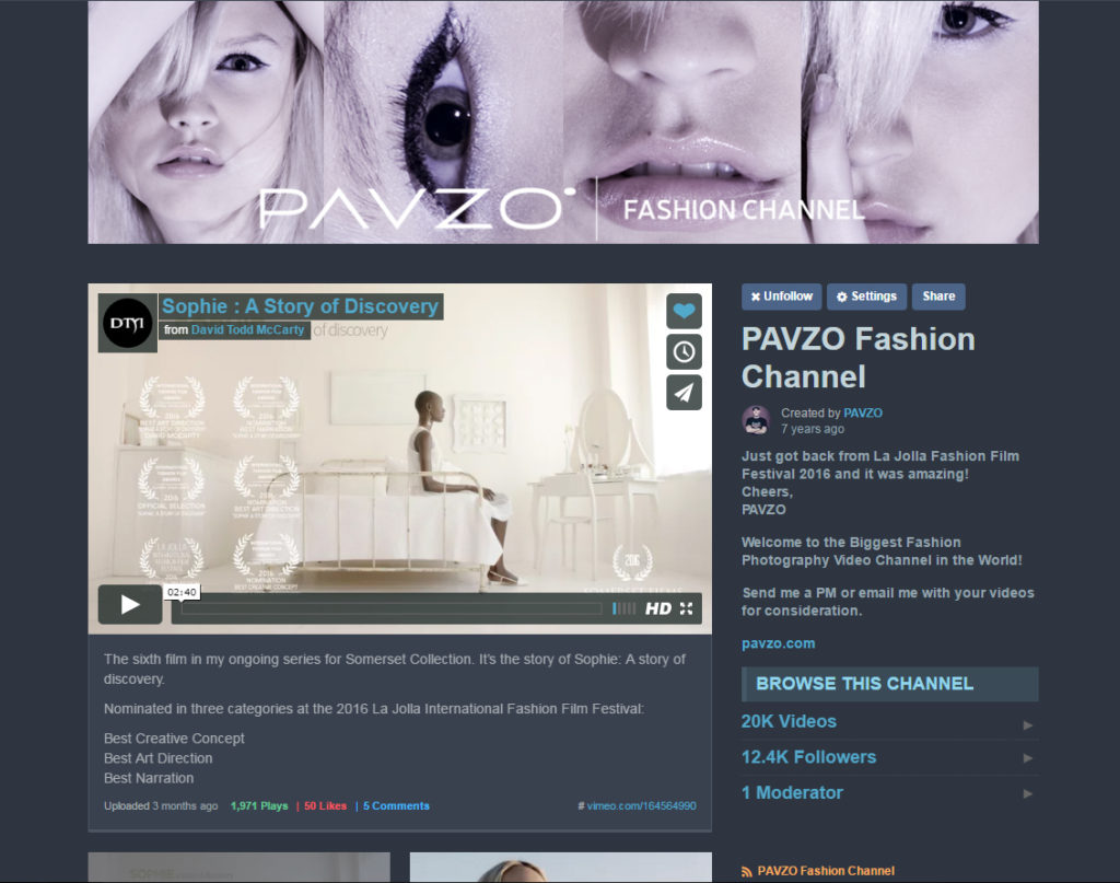 PAVZO Fashion Channel